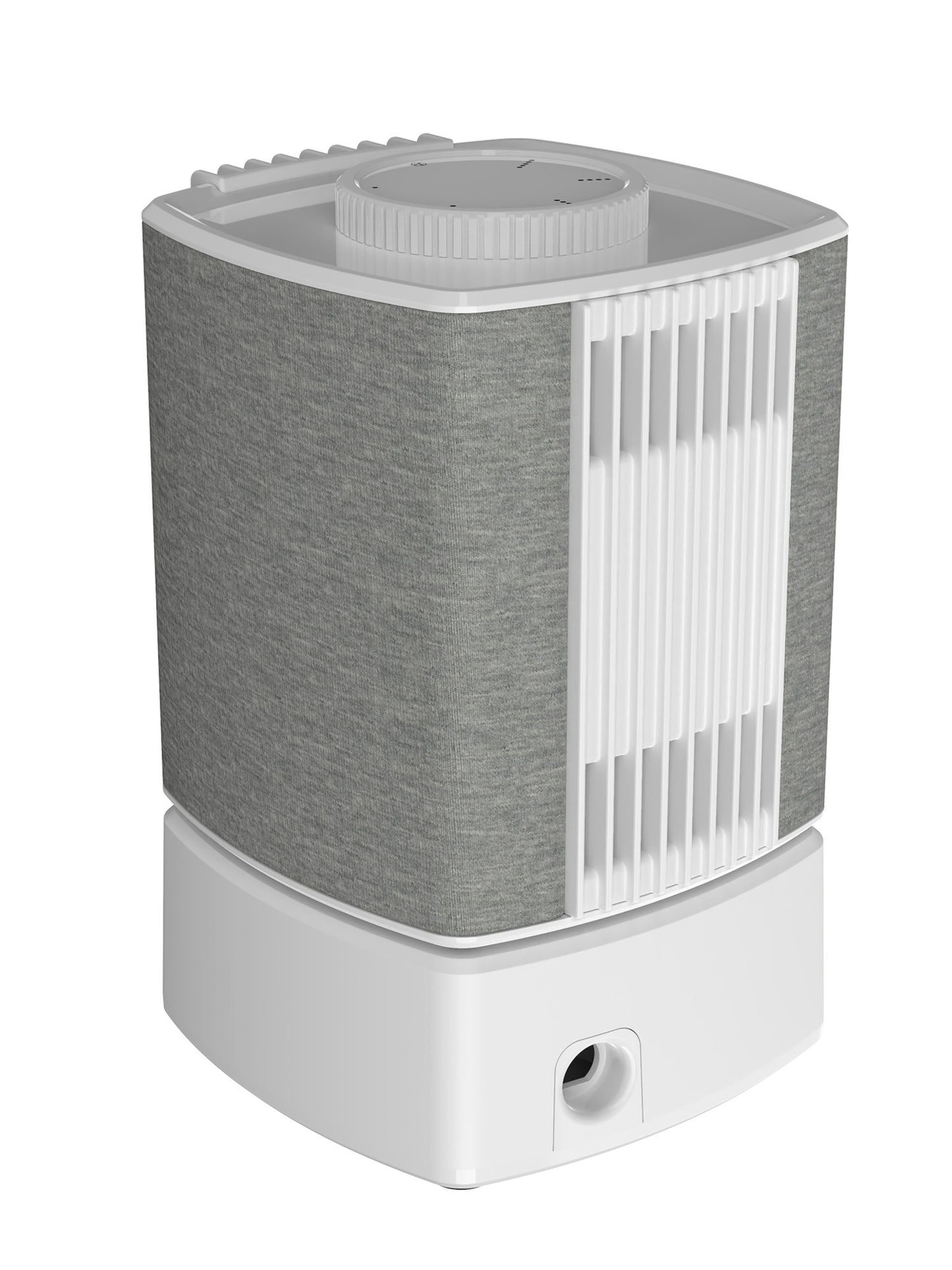 Lasko SlumberBreeze 8" Table Fan with White Noise: Oscillating, 2-Speed, White