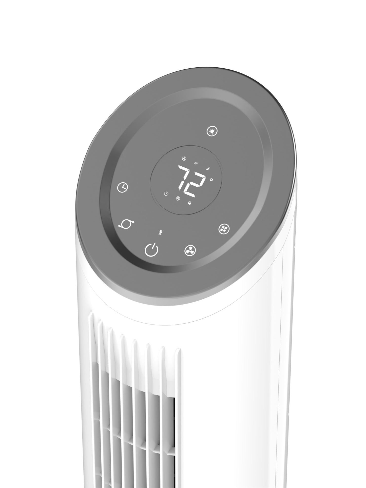 Lasko Ascend 36" Tower Fan: Oscillating, 4-Speed, Remote, Timer, White