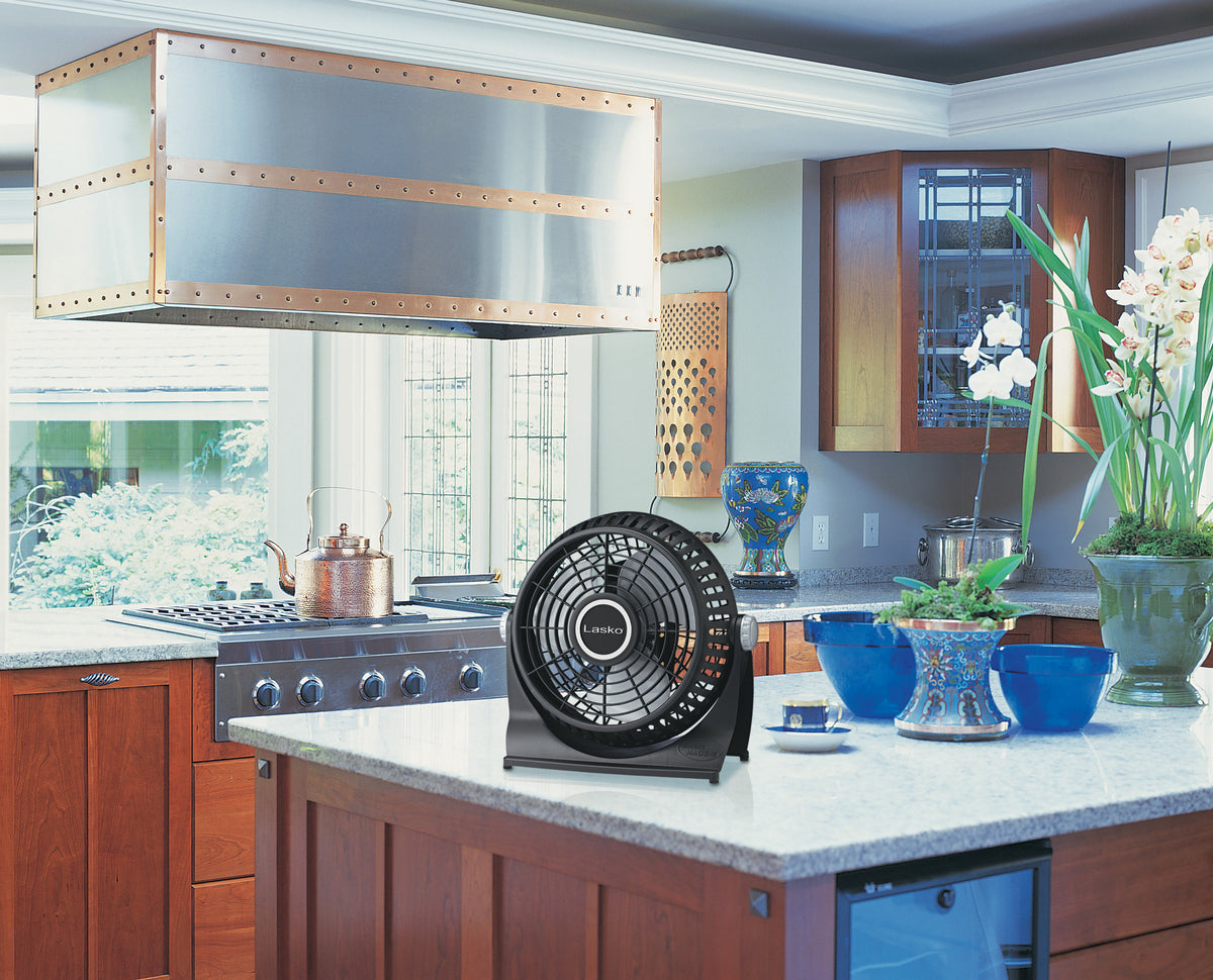 Lasko Breeze Machine 8" Desk Fan: 2-Speed, Pivoting
