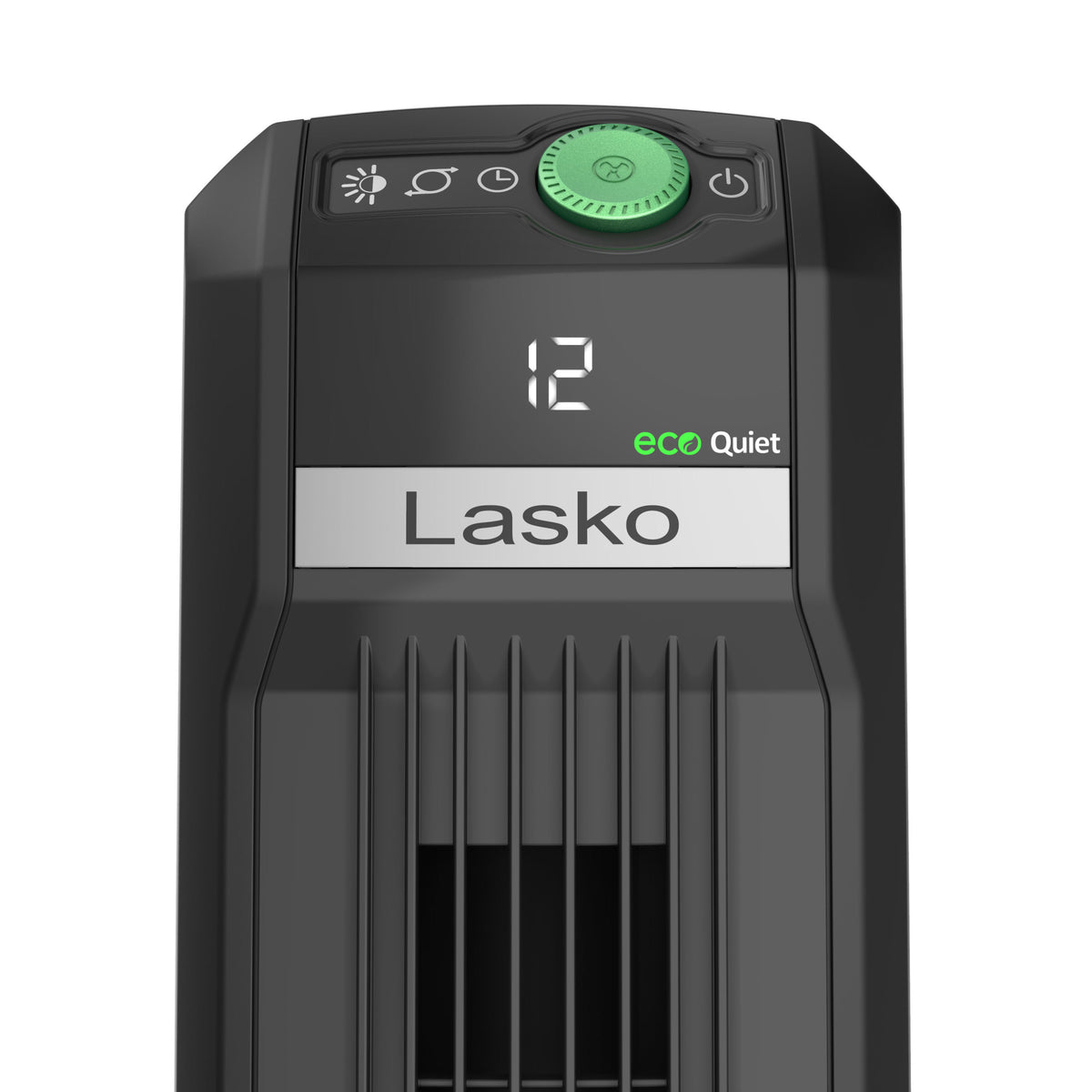 Lasko EcoQuiet 42" DC Tower Fan: Oscillating, 12-Speed, Remote