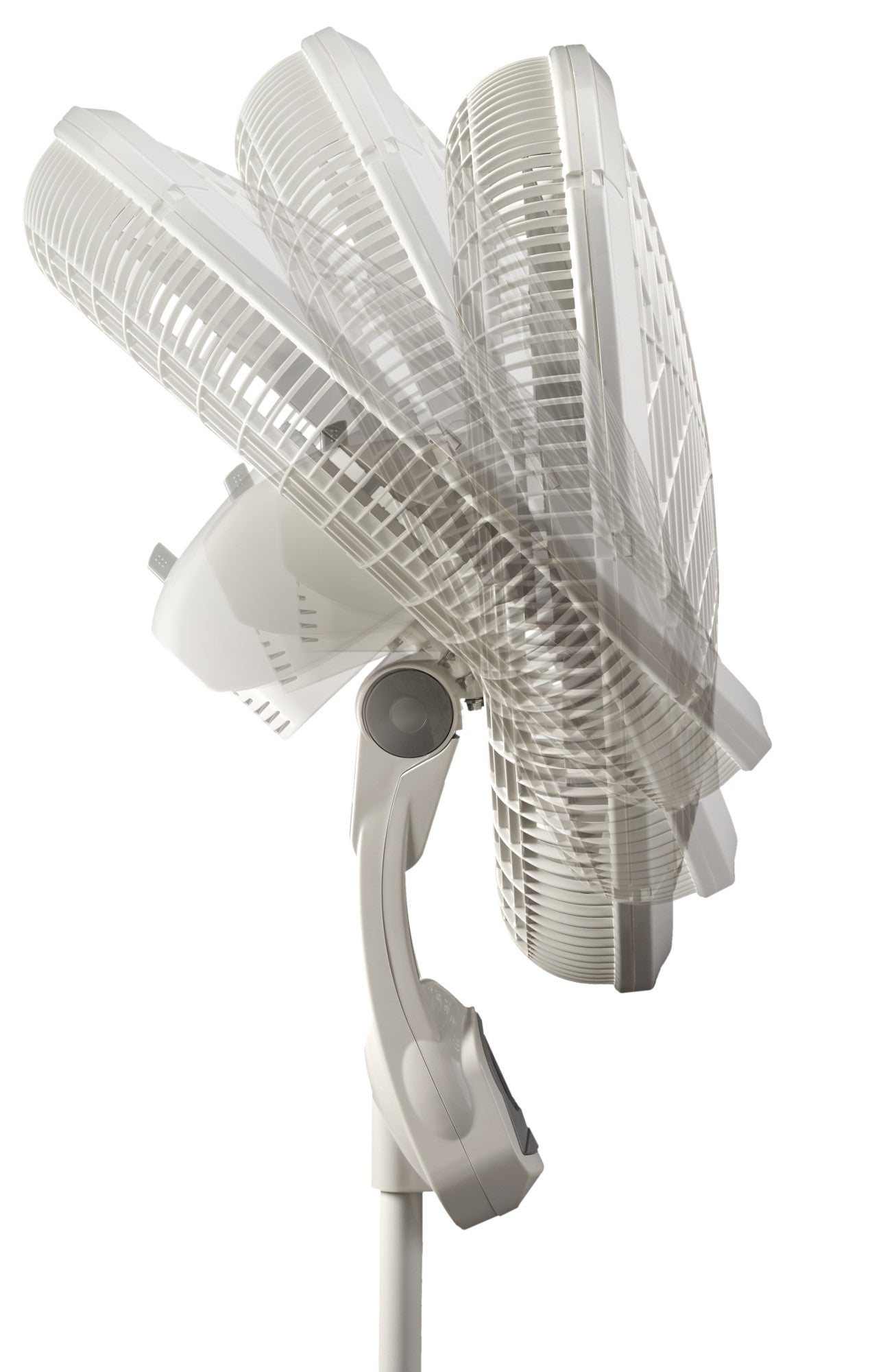 Lasko 18" Pedestal Fan: Oscillating, 3-Speed, Remote, Timer, White