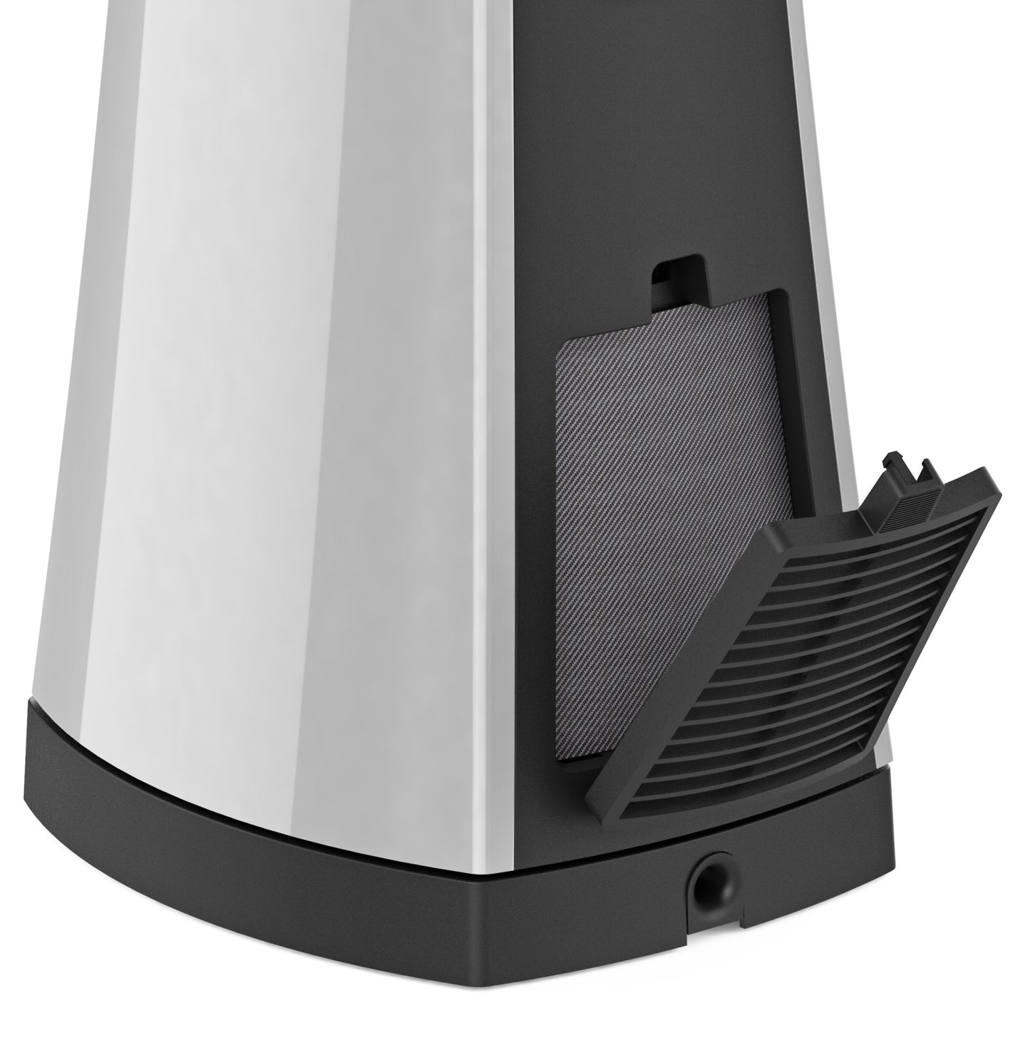 Lasko Air Logic 27" Bladeless Tower Heater (2 heat settings, remote, timer, white/gray)