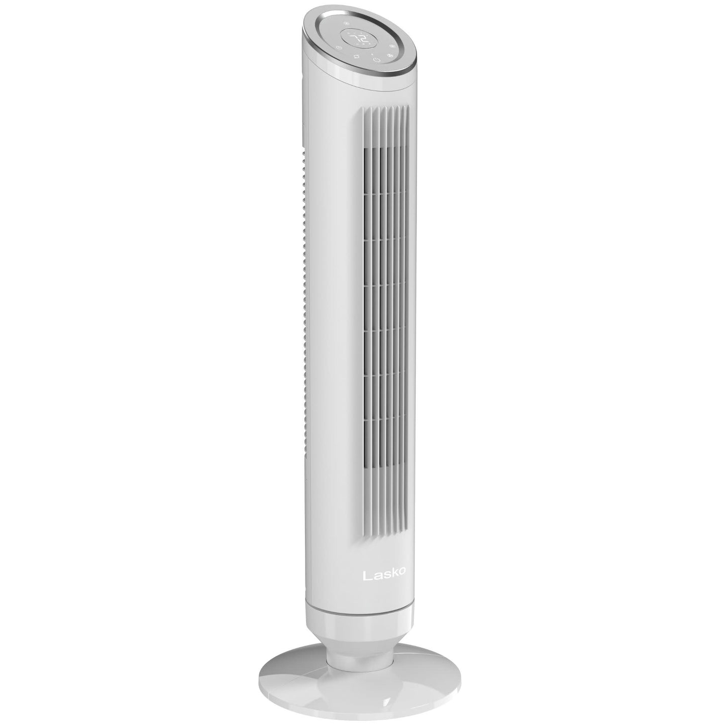 Lasko Ascend 36" Tower Fan: Oscillating, 4-Speed, Remote, Timer, Gray