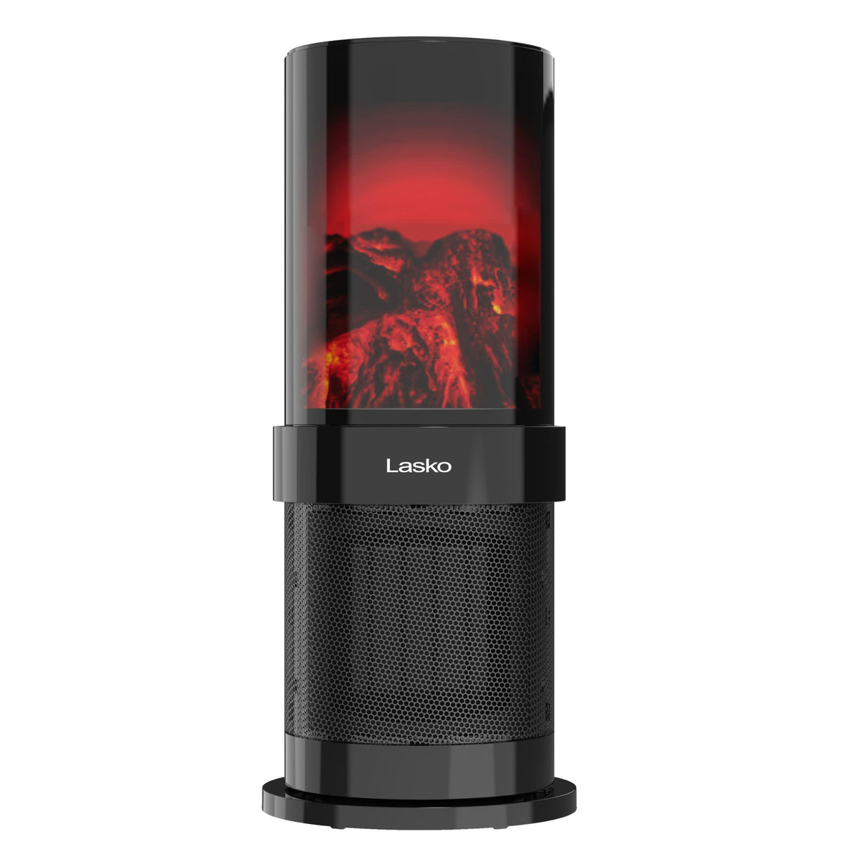Lasko 20" Fireplace Ceramic Tower Space Heater: Oscillating, 2 Heat Settings, Timer, Tip-Over Switch