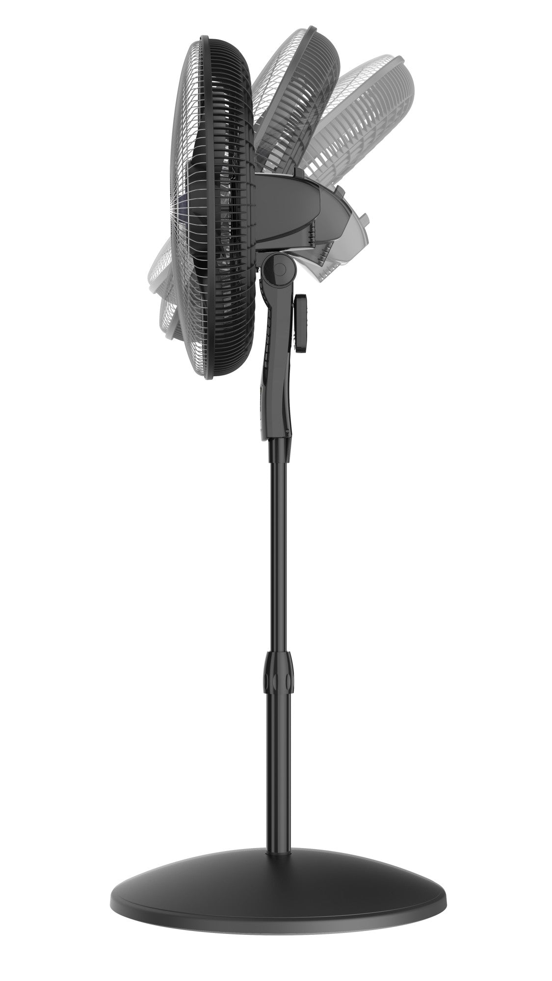 Lasko Cyclone Max 18" Pedestal Fan: Oscillating, 4-Speed, Remote, Black