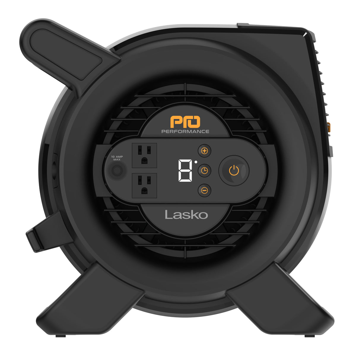 Lasko 14" DC Air Mover Blower Fan: 9-Speed, High Velocity, 2 Outlets, Pivoting