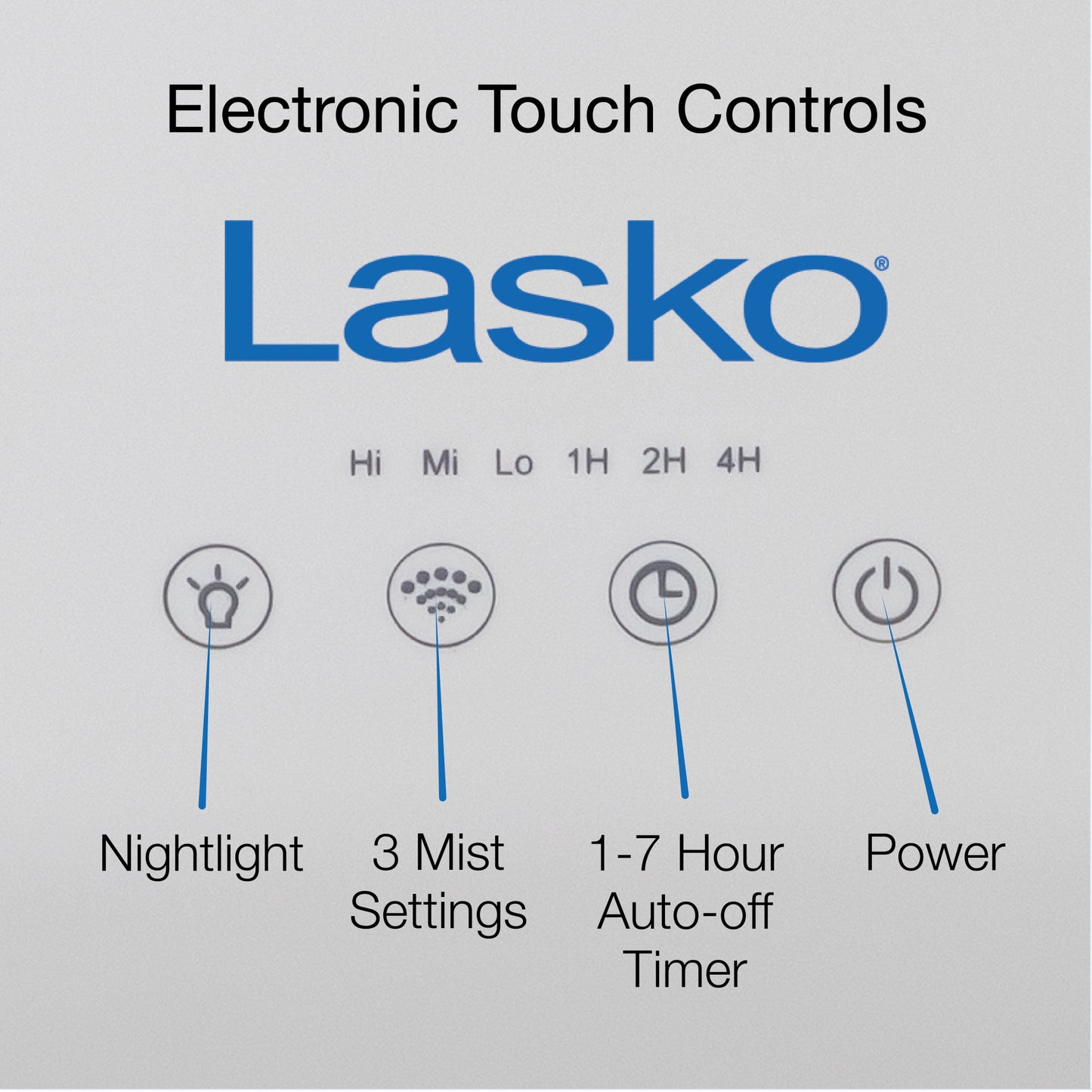 Lasko Top Fill Ultrasonic Cool Mist Humidifier