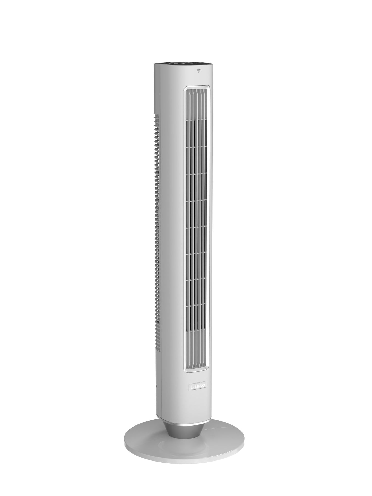 Lasko Pinnacle 40" DC Tower Fan: Oscillating, 12-Speed, Remote, Timer, Gray