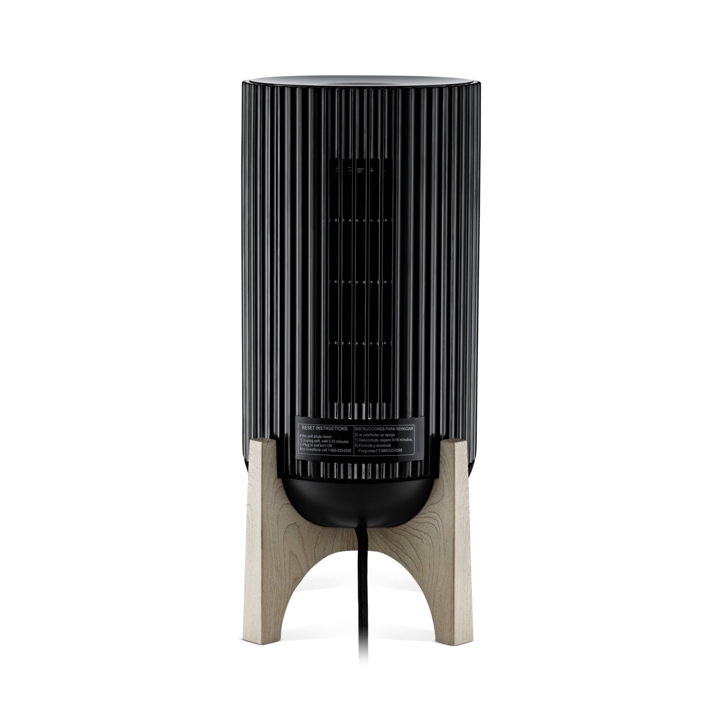Lasko Artisan 16" Ceramic Space Heater with Remote (black, model CX16550)