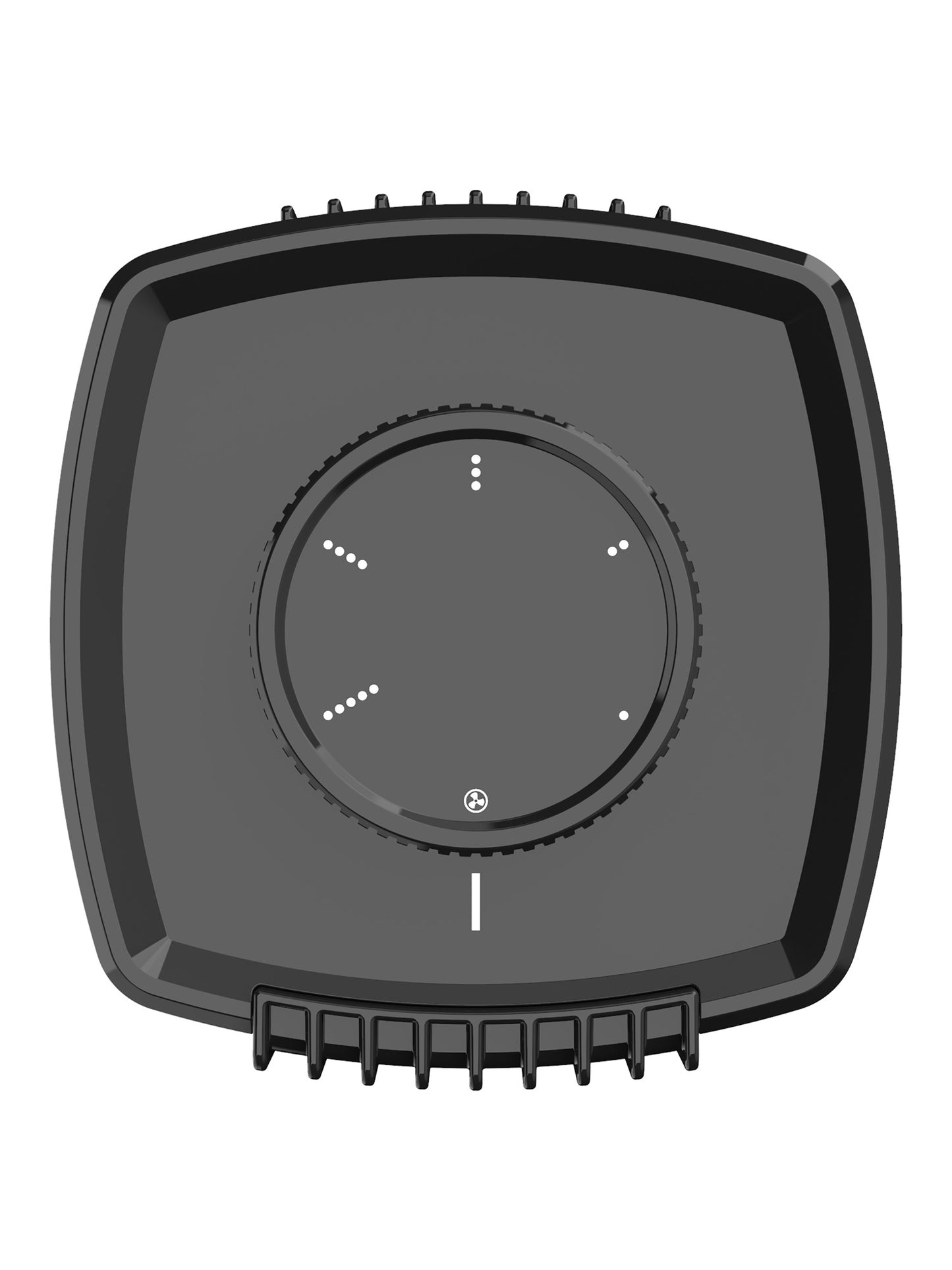 Lasko SlumberBreeze 8" Table Fan with White Noise: Oscillating, 2-Speed, Black