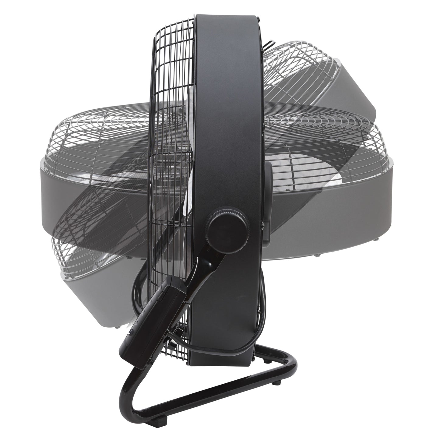 Lasko 20" High Velocity Floor Fan: Wall Mount, 3-Speed, Remote, Black
