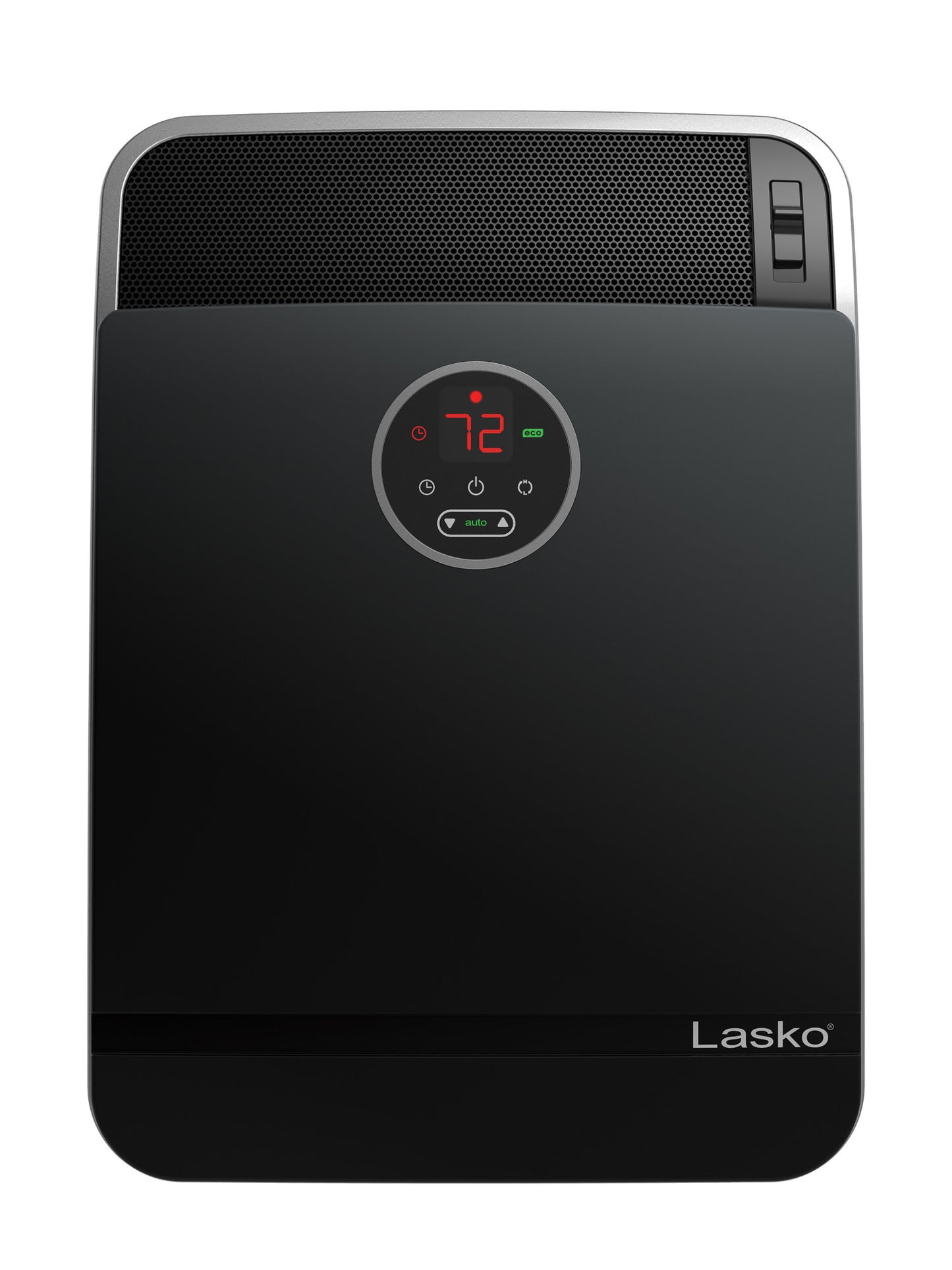 Lasko 18" Ceramic Console Heater (2 heat settings, remote, timer, thermostat, black)