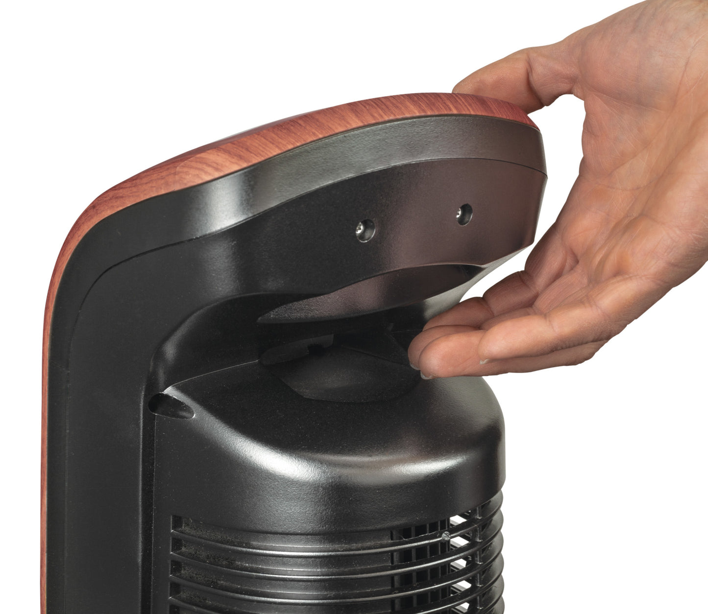 Lasko Wind Curve 42" Tower Fan: Oscillating, 3-Speed, Bluetooth, Timer, Black