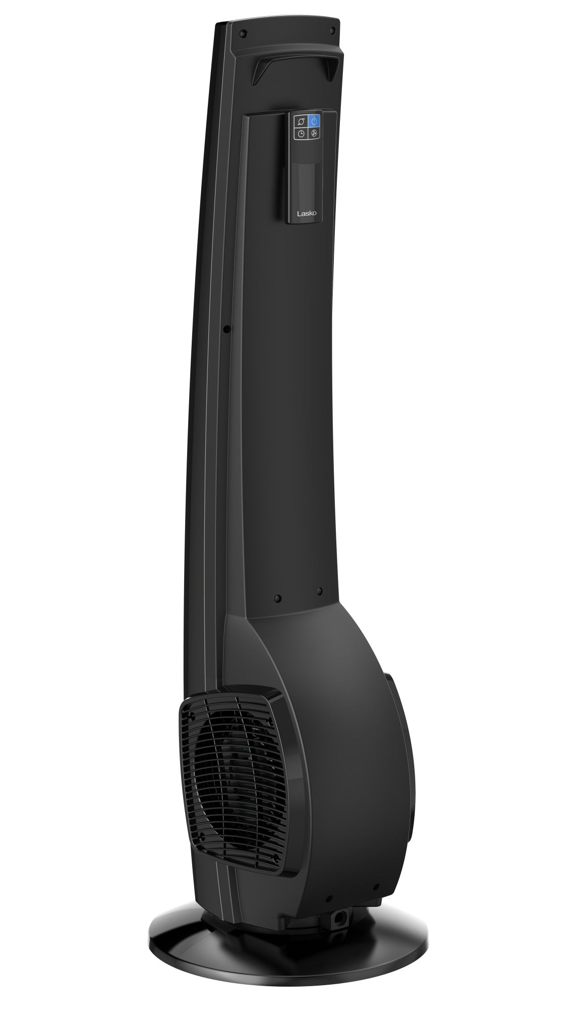 Lasko 38" Hybrid Tower Fan: Oscillating, 4-Speed, Remote, Timer, Black