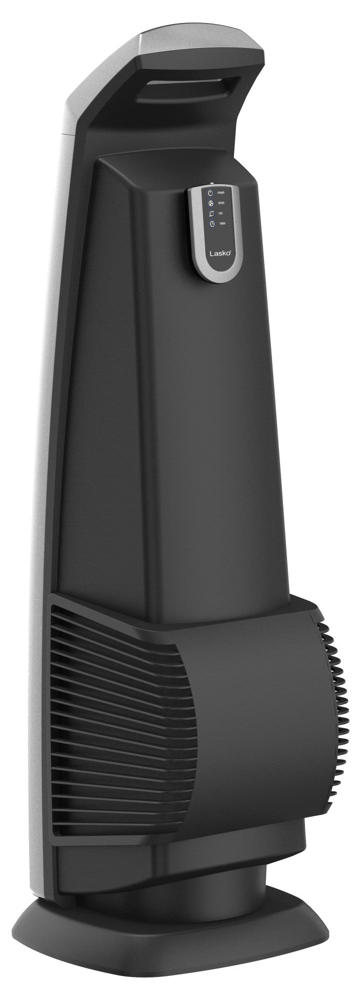 Lasko 35" Tower Fan: Oscillating, 3-Speed, High Velocity, Remote, Black
