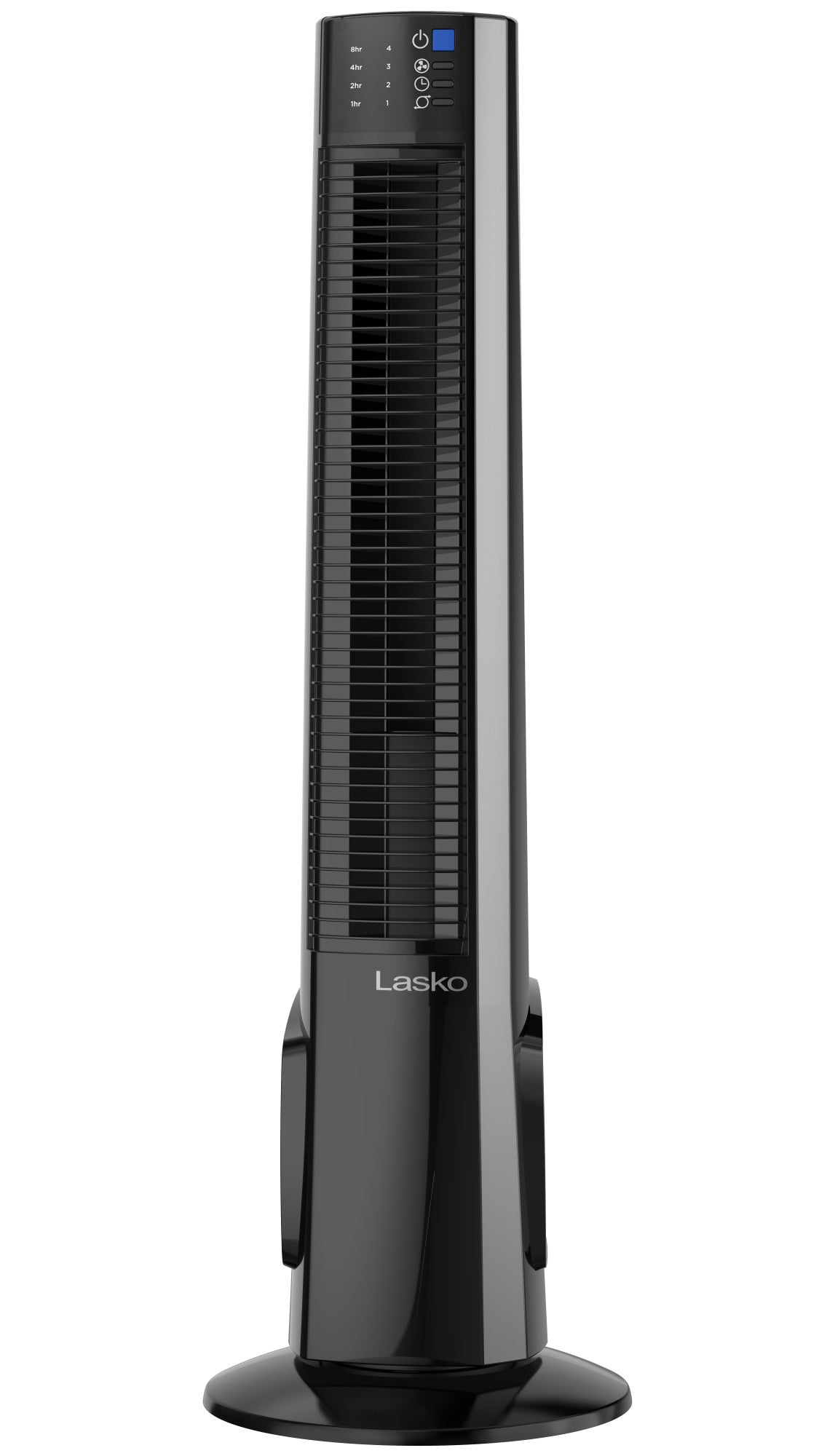 Lasko 38" Hybrid Tower Fan: Oscillating, 4-Speed, Remote, Timer, Black