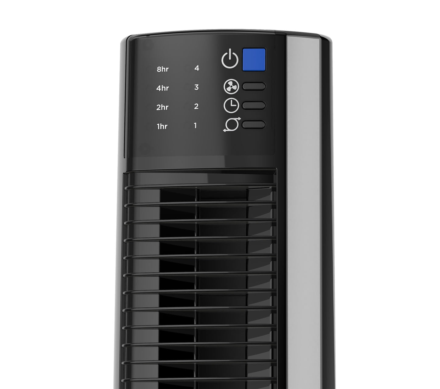 Lasko 38" Hybrid Tower Fan: Oscillating, 4-Speed, Remote, Timer, Black