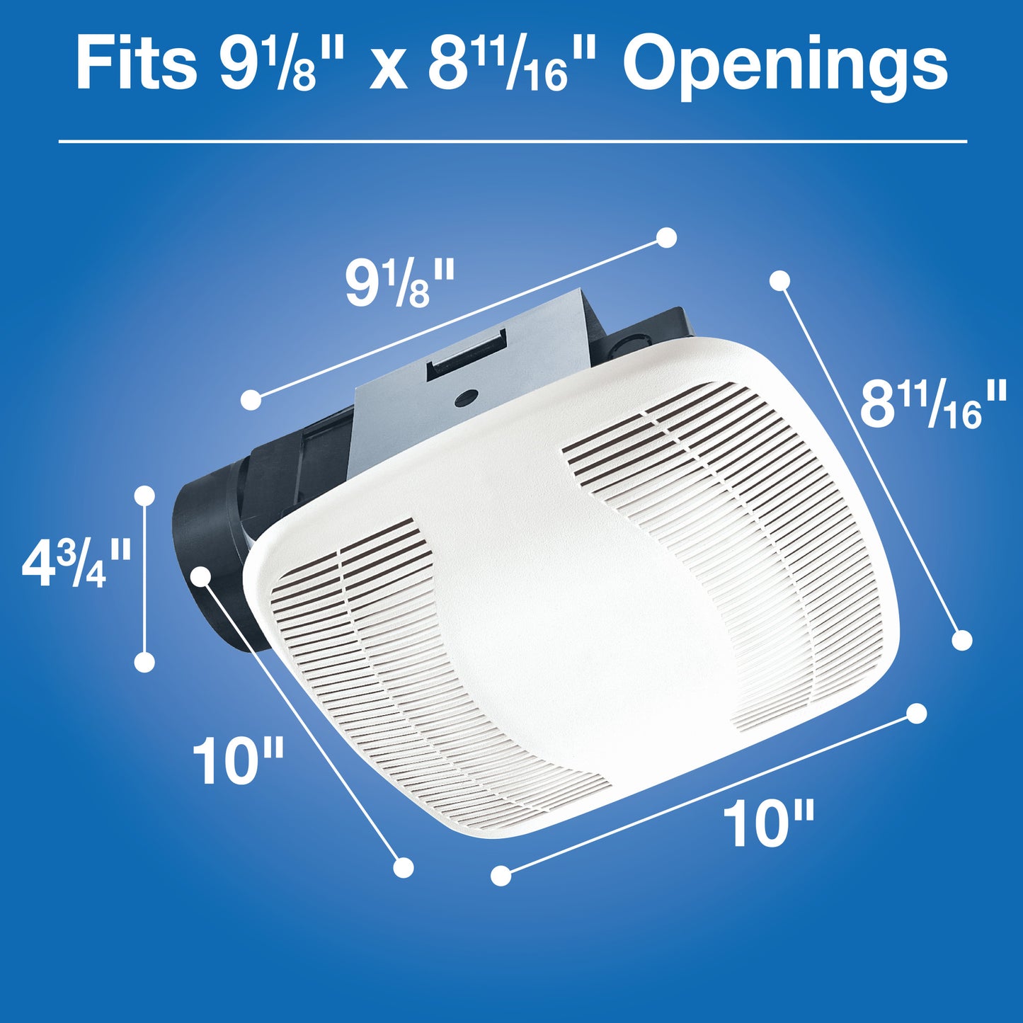 Air King ENERGY STAR® Certified 70 CFM Snap-In Exhaust Fan