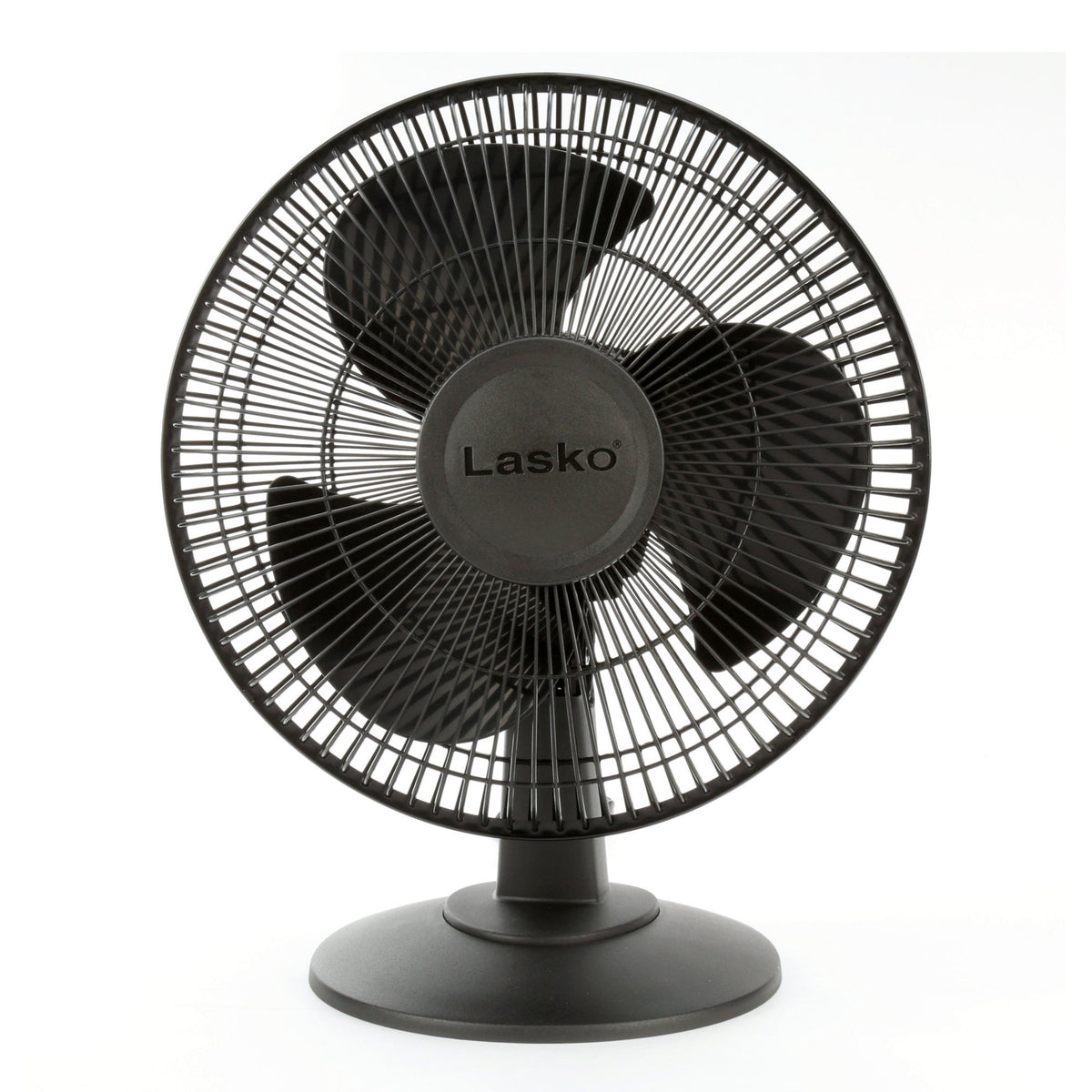 Lasko 12" Table Fan: Oscillating, 3-Speed, Tilting Head