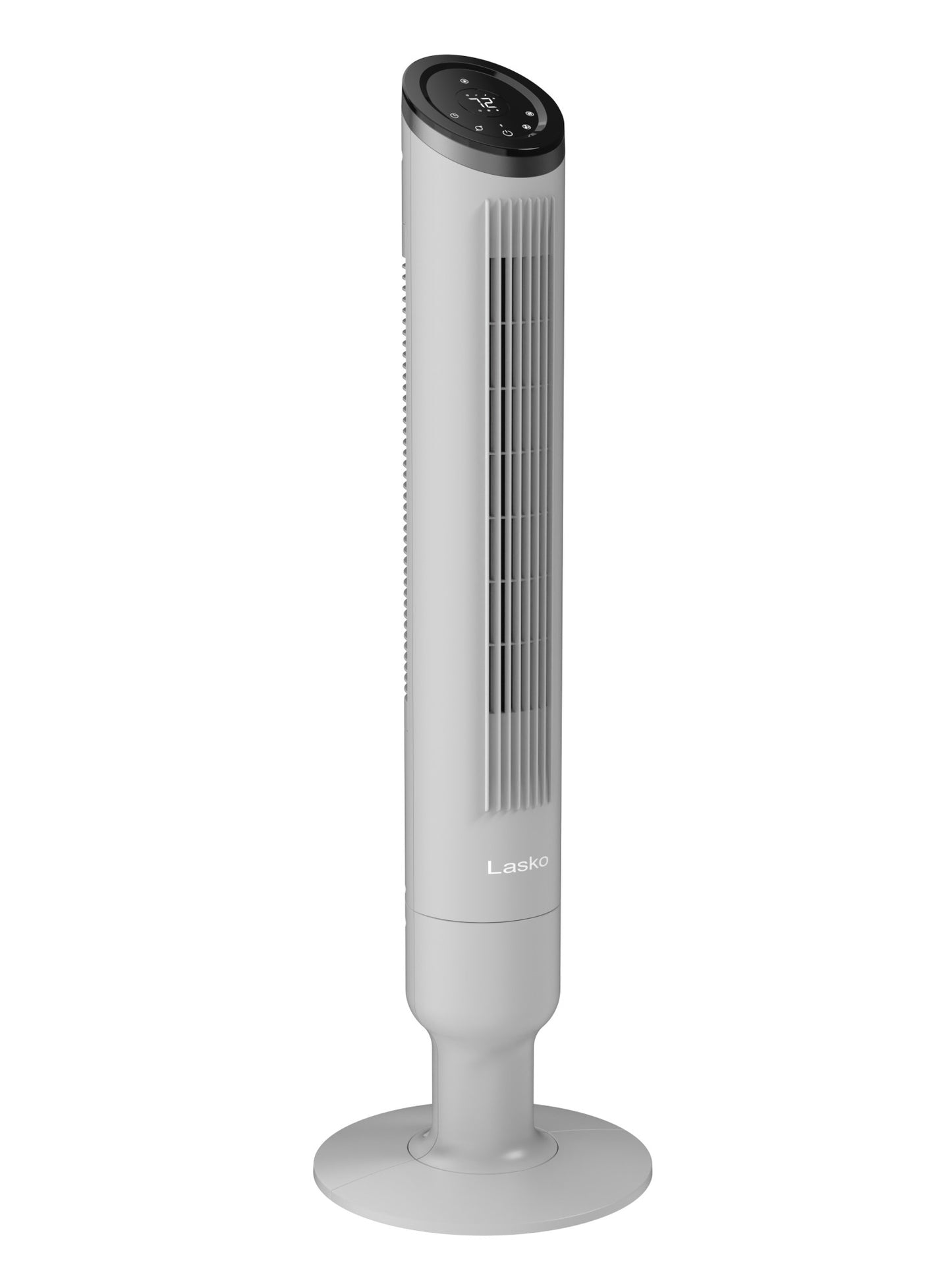 Lasko Apex 42" Tower Fan: Oscillating, 6-Speed, Remote, Timer, Gray