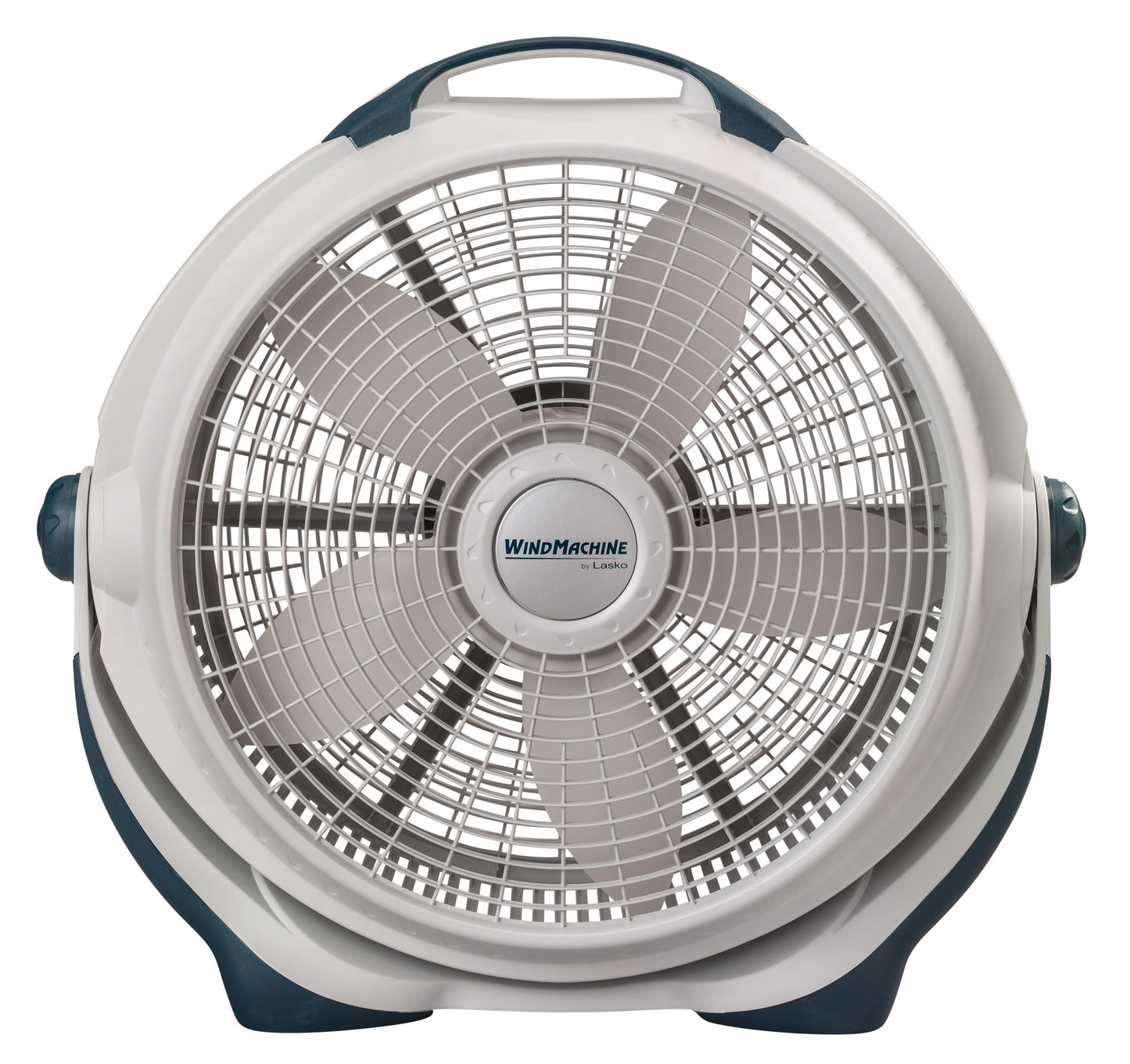 Lasko Wind Machine 20" Air Circulator Fan: 3-Speed, Pivoting, Gray