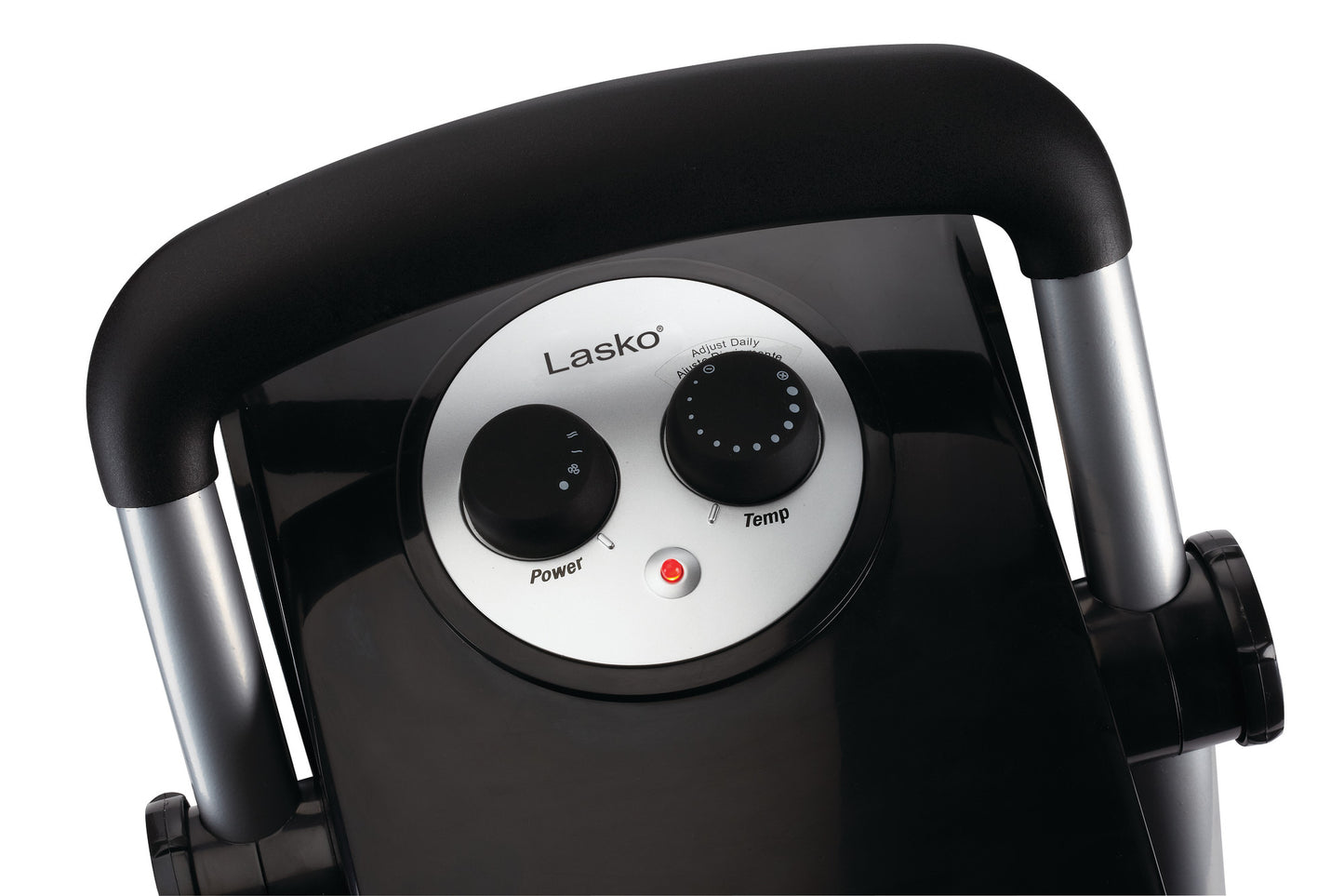 Lasko Pro Ceramic Utility Heater (2 heat settings, thermostat, black)