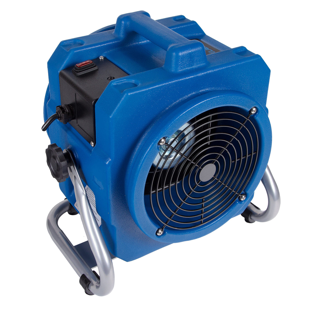 BlueDri 1/5 HP Axial Air Mover Blower Fan: 870 CFM, 2-speed