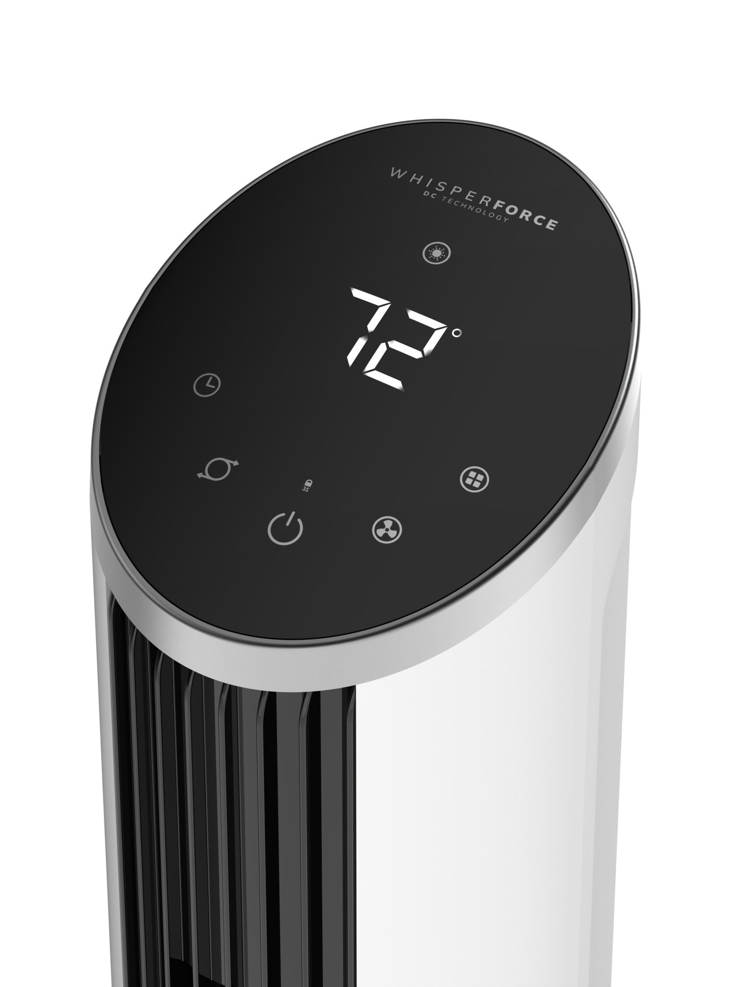 Lasko 42" DC Tower Fan: Oscillating, 12-Speed, Remote, Timer, White