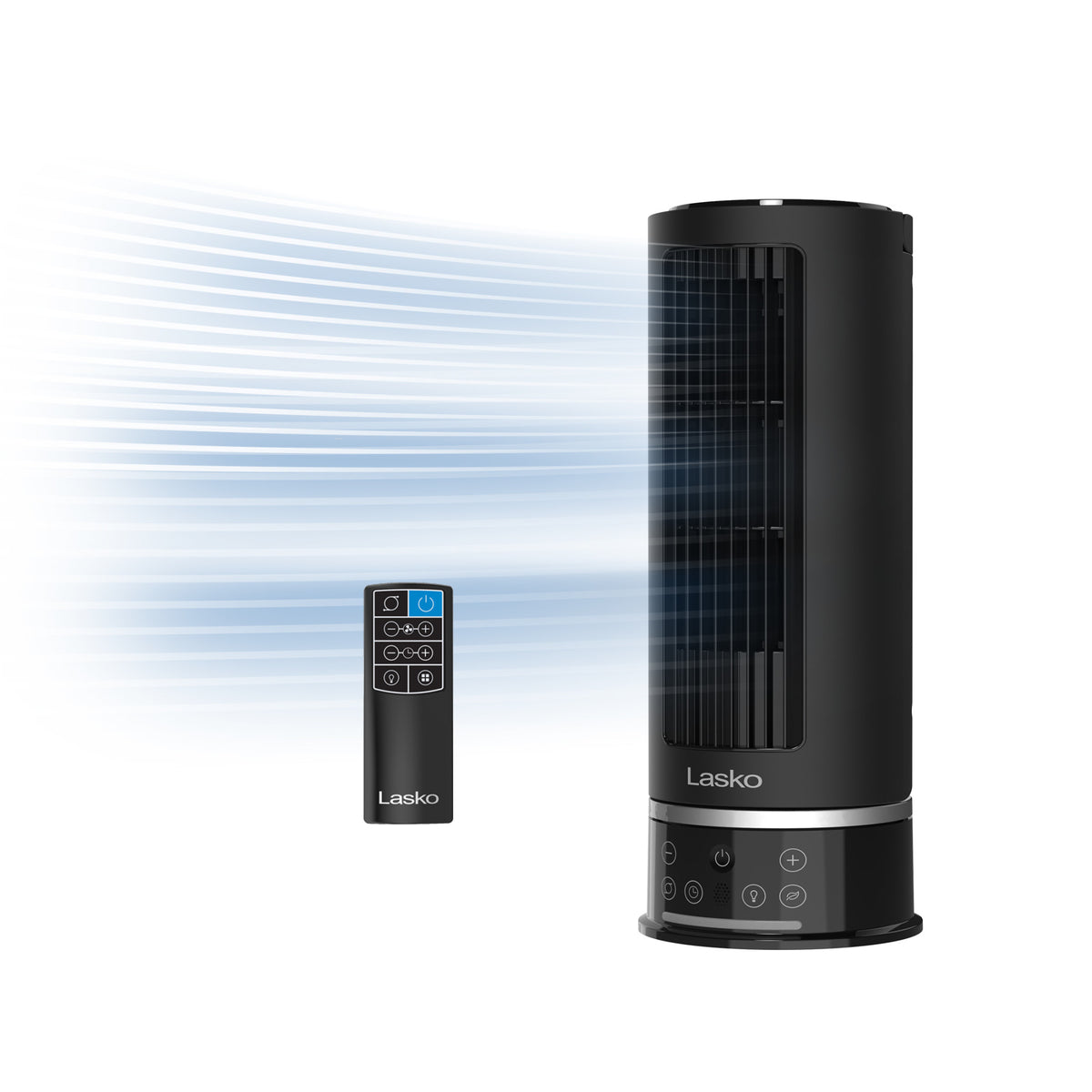 Lasko StealthBreeze 15" DC Table Fan: Oscillating, 12-Speed, 15° Tilt, Remote