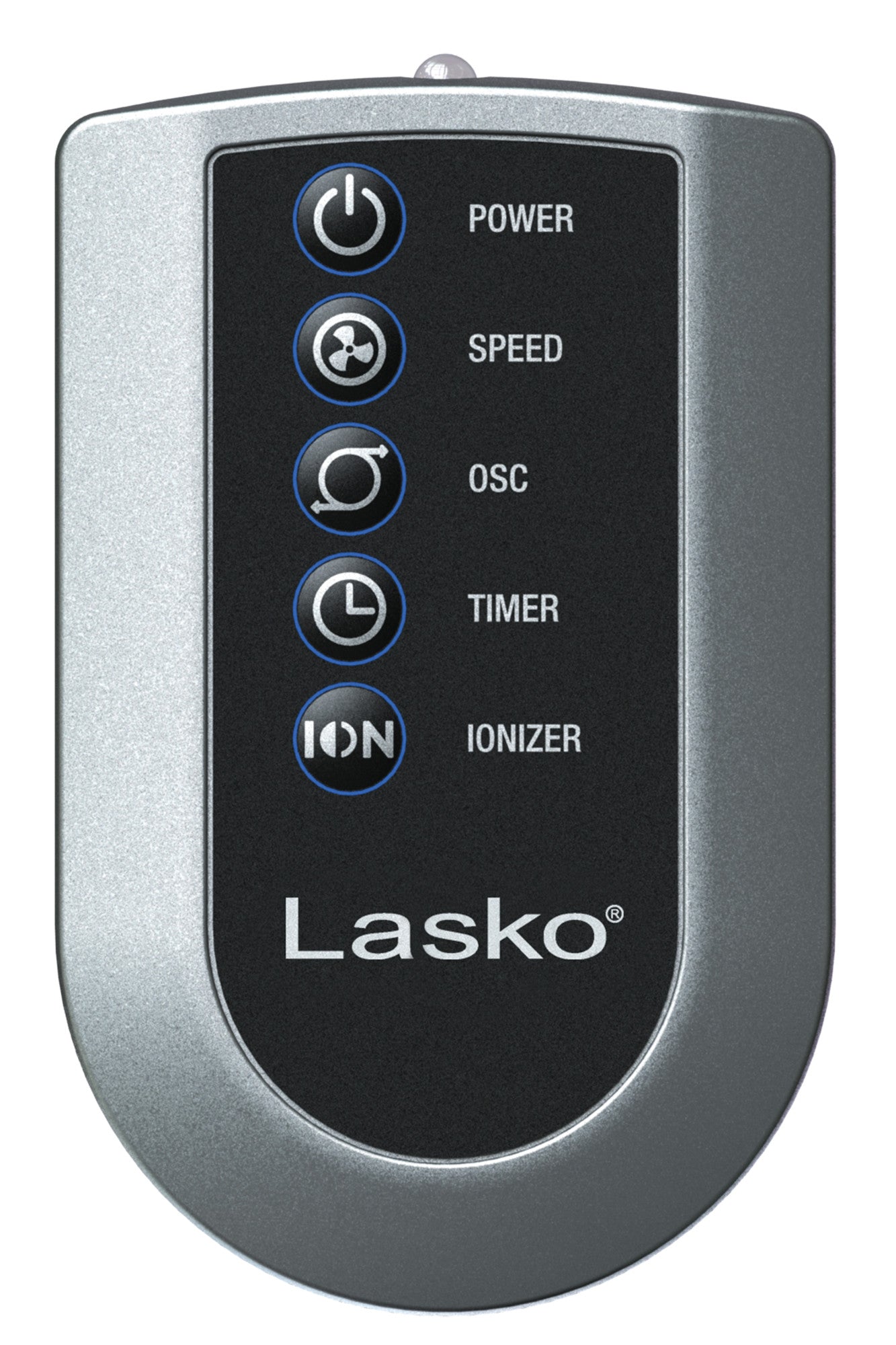 Lasko 32" Tower Fan: Oscillating, 3-Speed, Remote, Timer, Ionizer, Black