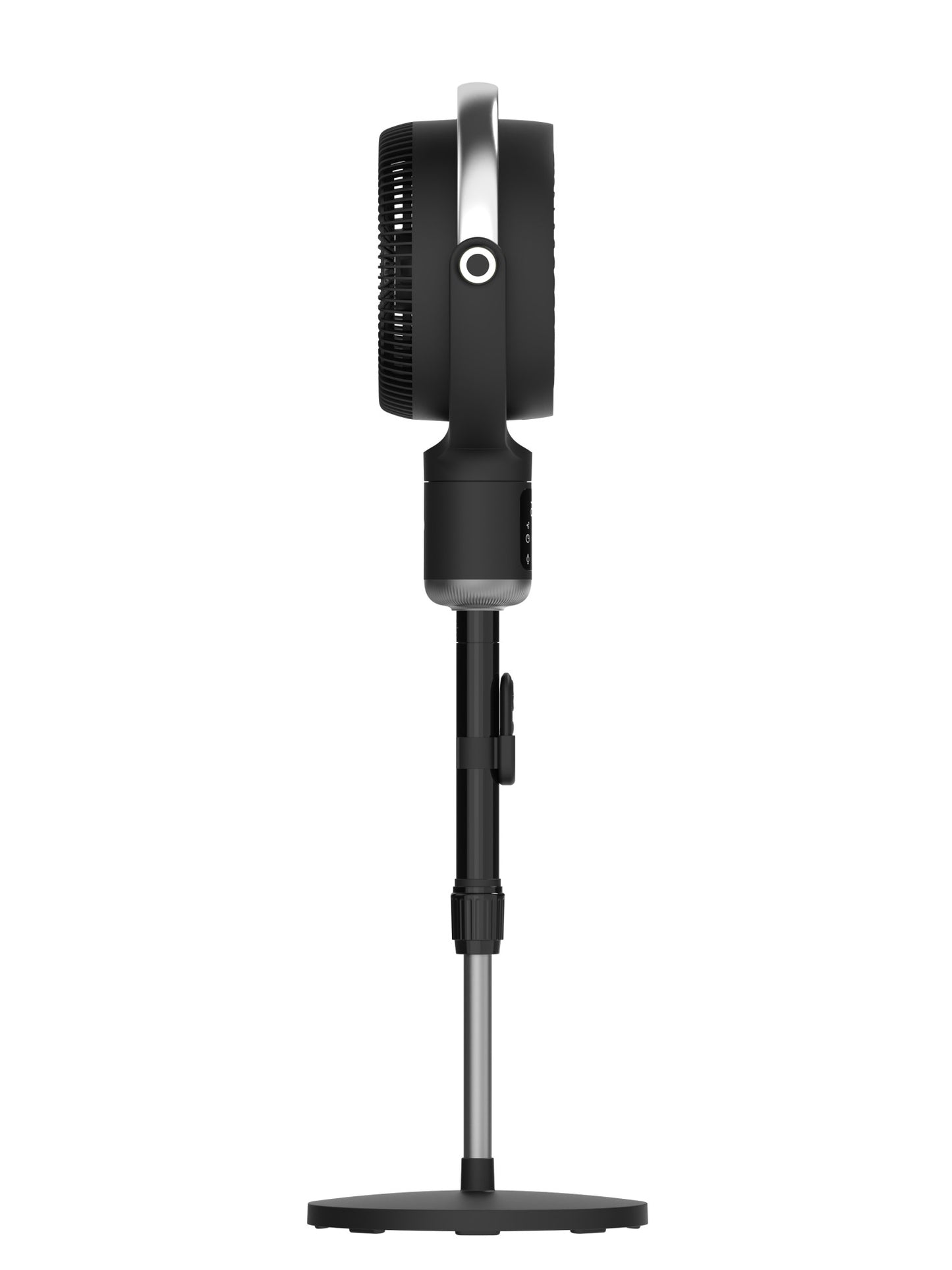 Lasko Whirlwind 7" DC Pedestal Fan: Dual Oscillation, 24-Speed, Remote, Timer, Black